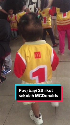 School MCDonald Cideng Yeye anami sudah mau berinteraksi dengan aktif 👏🏻👏🏻 Congrats #mcdonald #MCD #school #congratulations #run