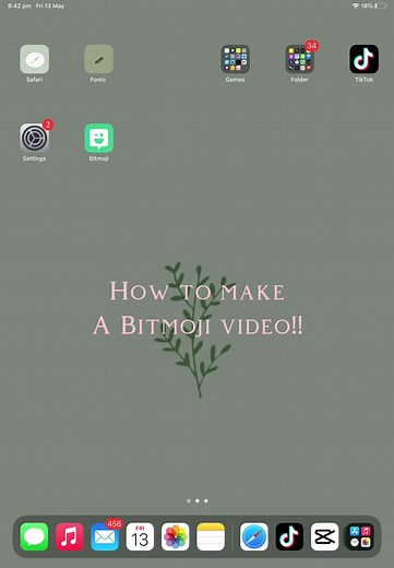 ⇢ ˗ˏˋ how to make a Bitmoji video!! ࿐ྂ (tut) 💕 :: taggies — #snapchat #bimojis #tut #fun