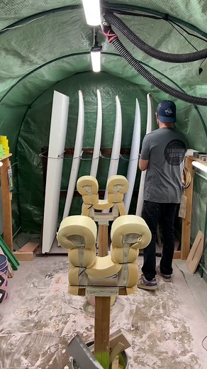 Shaping a Fish Surfboard Time-Lapse