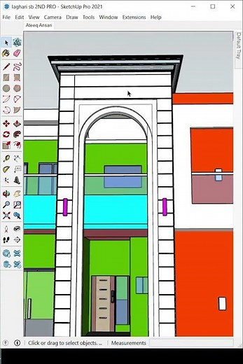 this is how to make cornice in sketchup in easy way
