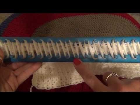 How to Knit the Fashion Stitch on a Knifty Knitter Long Loom