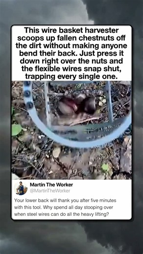 GENIUS HARVESTER SAVES YOUR LOWER BACK