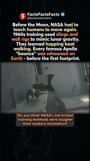 How NASA Trained Astronauts to Walk on the Moon (1960s Lunar Gravity Rigs)