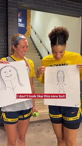 Draw Your Teammate featuring Lexie Hull ✒️ | Indiana Fever