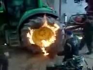 14K views · 24 shares | Ether Tire Mounting Explosion.. | Tractors & Farm Machinery | Facebook