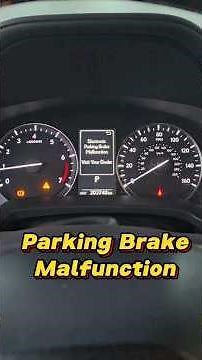 Lexus rx 350 Electric Parking Brake Malfunction || #faultcodewithhamza