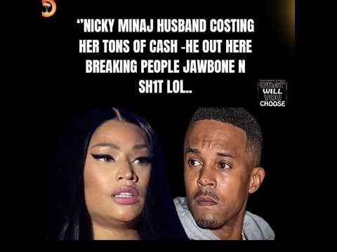 NICKY MINAJ OUT HERE CATCHING ALL KIND A STRAYS NOW THEY ALMOST SOLD HER 20 MIL HOUSE FOR PEANUTS