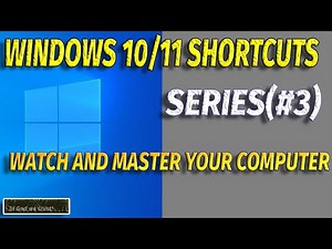 Microsoft Windows 11/10 Shortcuts -On-screen keyboard and Tab key tutorial.