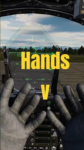 Quick VR Hands Showcase in DCS World