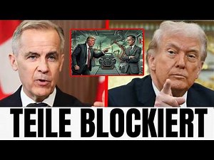 GM halts production in Canada – Carney responds with an auto parts blockade, and Detroit panics.