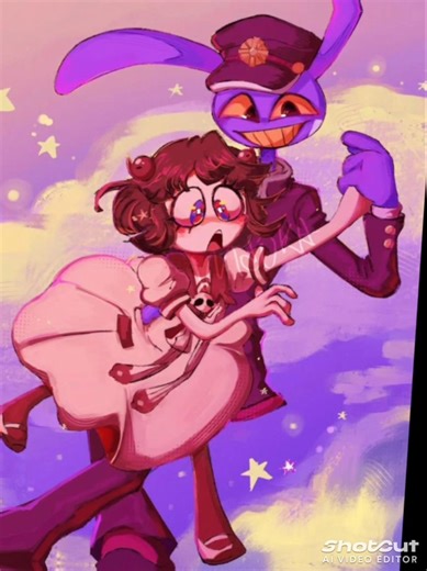 Jax x Pomni singing song #edit #tadc #funnybunny #shorts