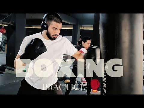 Boxing practice 🥊