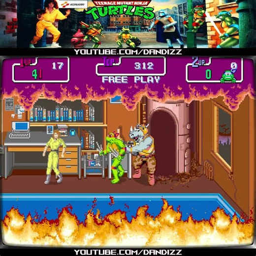 Arcade Nostalgia – Teenage Mutant Ninja Turtles