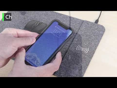 Allsop PowerTrack Wireless Charging Mousepad