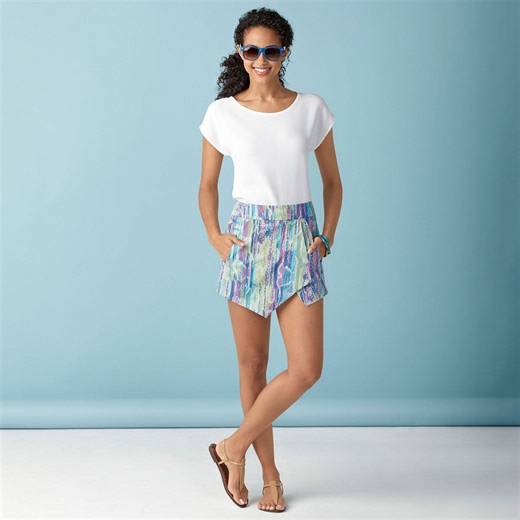 Misses Shorts‚ Skort and Skirt Simplicity Pattern 1370.