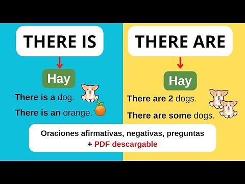 Como usar there is y there are explicación en español