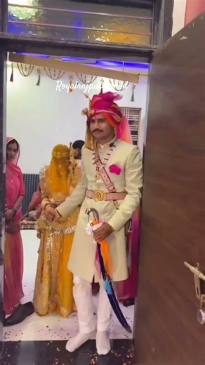 Muhh Dikhaii ~ Royal Rajputana Wedding || Royal Rajput Baisaraj || #rajputicouple #baisaraj