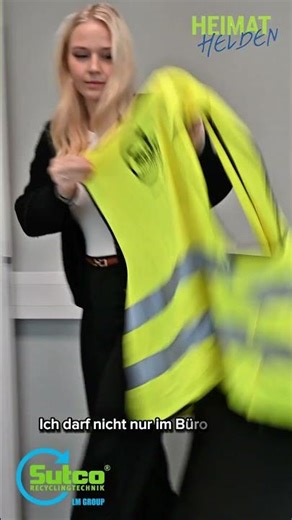 Heimatheldin Mia bei Sutco RecyclingTechnik | emsachse