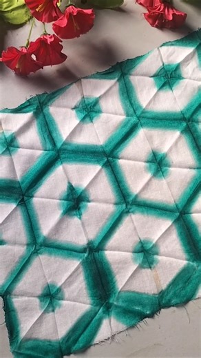 Shibori dye process at home