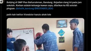 Viral Aksi Bullying Siswa SMP di Bandung, Korban Ditendang Berkali-kali Sampai Pingsan