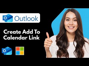 How To Create Add To Calendar Link In Outlook Email (2026 Guide)