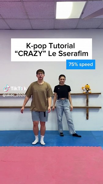 Learn K-Pop Dance with 'Crazy' Tutorial by Le Sserafim at Arizona K-POP DANCE ARIZONA!