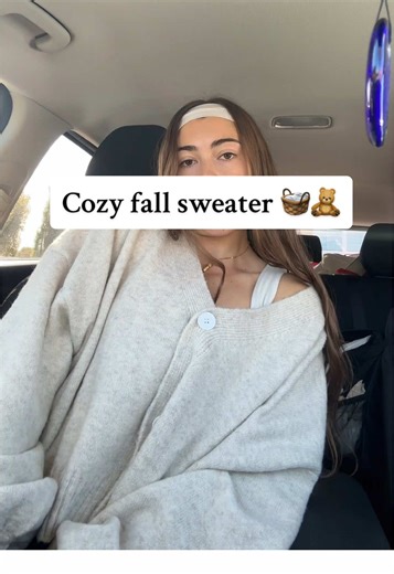 Cozy Oversized Cardigan Sweater for Fall