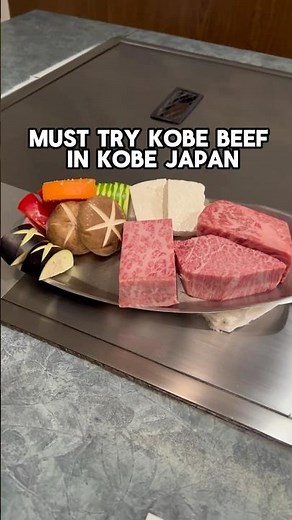 Best Kobe beef steak in Kobe Japan 🇯🇵🥩