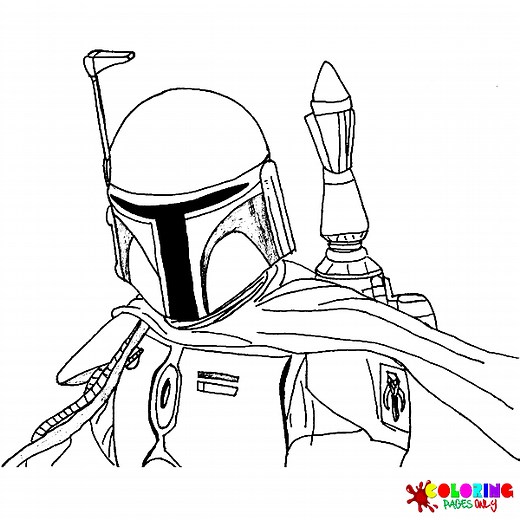 50+ Mandalorian Coloring Pages - Free Printable PDF & Online Coloring