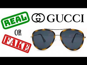 How to Spot Fake Gucci Sunglasses