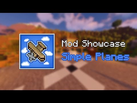Simple Planes Forge Mod Showcase - Minecraft 1.18.2