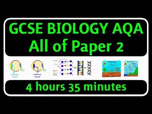 GCSE Biology AQA - All of Paper 2
