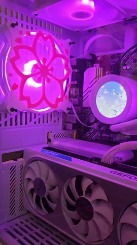 Sakura Blossom PC Fan Shroud Cover - Cherry Flower Kawaii Japanese Computer Accessories - Etsy