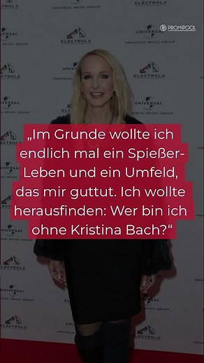 Nach Rückzug: Kristina Bach offenbart Wahrheit über ihre Auszeit • PROMIPOOL