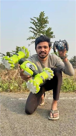 Green colour rc car and stunt car unboxing