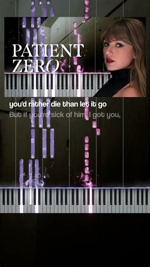 Taylor Swift - Patient Zero | Piano Tutorial with Lyrics