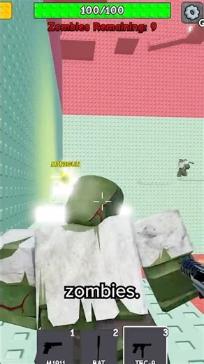 Best Weapon vs Zombies on Roblox