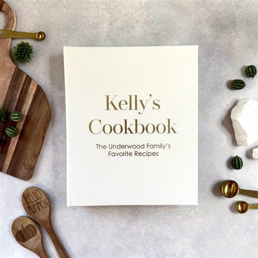 Personalized Recipe Binder: Custom Cookbook Organizer, Cooking Gift - Etsy