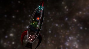 Rocket Ship W Animation - Download Free 3D model by srgnt