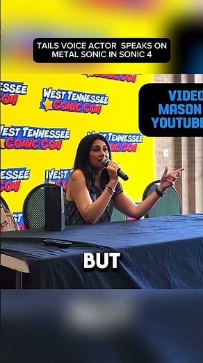 TAILS VOICE ACTOR SPEAKS ON METAL SONIC#sonicnews #sonic4#shorts