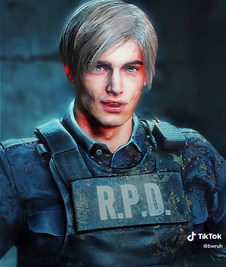 Leon Kennedy RE2 Remake Smiling Compilation