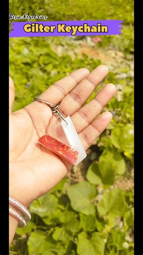 Custom Resin Letter Keychain - A to Z Alphabet Keyring - Glitter, Flowers & Name Add#viral#trending