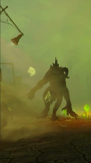 Deathclaws Natural Habitat #fallout #falloutcascadia #fallout4 #games #shorts