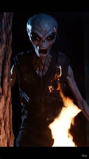 Alien Encounters Human Fire Magic 🔥😱 #alien #alienpov #funnyshorts #viralshorts #shorts