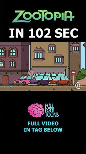 ZOOTOPIA Recap Cartoon in 110 Seconds