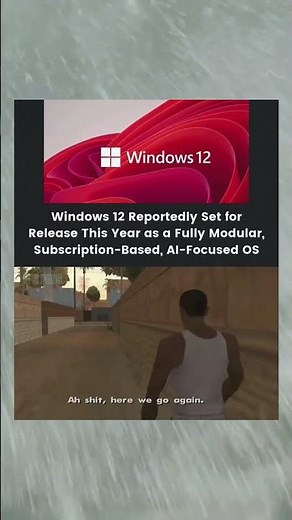 Windows 12: Revolution or just a facelift? 💻👀 #shorts