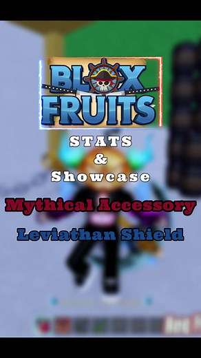 Stats & Showcase Leviathan Shield di game bloxfruit #bloxfruits #roblox
