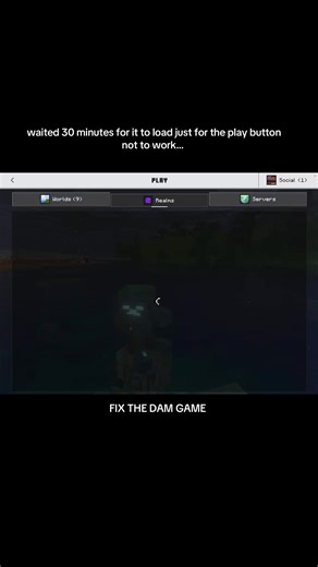 MINECRAFT FIX REALMS!!!!!!! #minecraft #bedrock #broken #pmo #realm @Minecraft