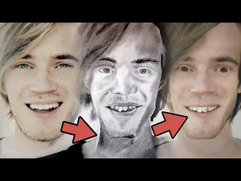 "FIXING" FANART (Pewdiepie Photoshop)