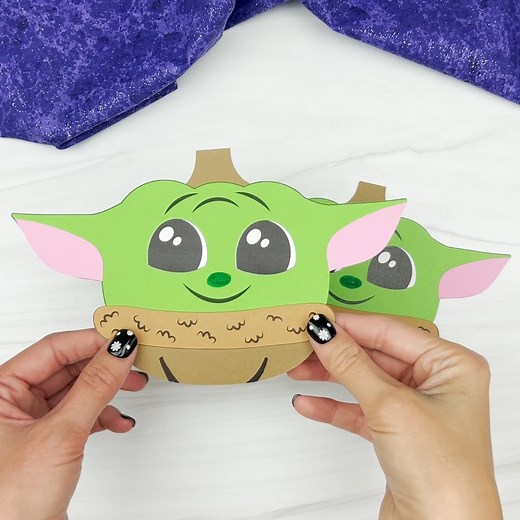 5.2K views · 216 reactions | If your kids are too young to carve, try this cute Baby Yoda pumpkin craft. Get the template on the blog. | Simple Everyday Mom | Facebook